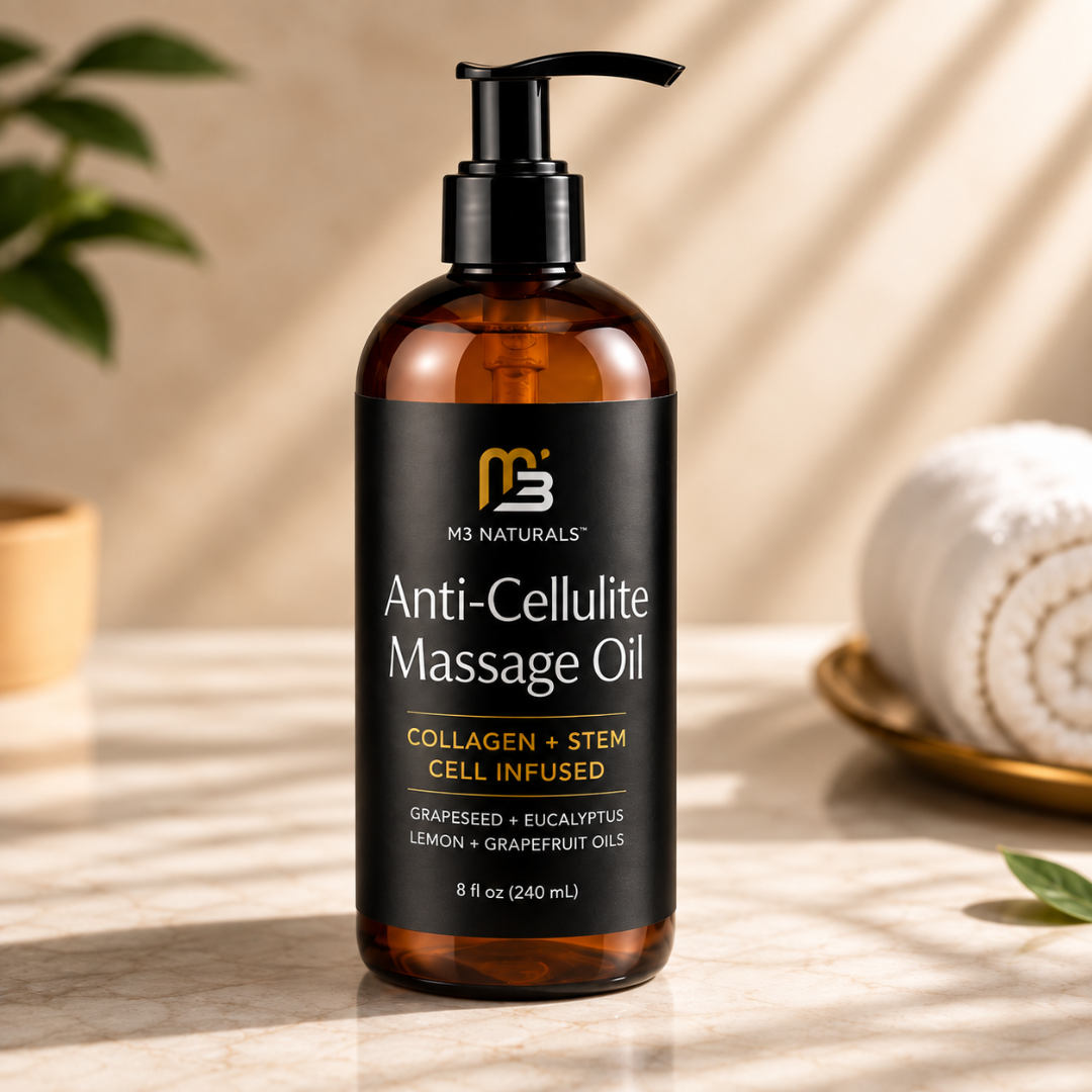 M3 Naturals™· Aceite Masaje Corporal Reafirmante