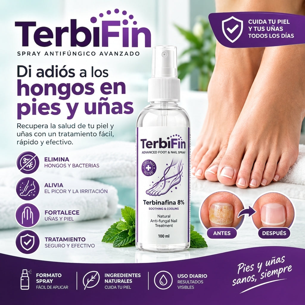 TerbiFin Spray AntiHongos
