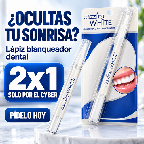 Dazzling White · Lápiz Blanqueador dental de Precisión 🎁 Pack Dúo