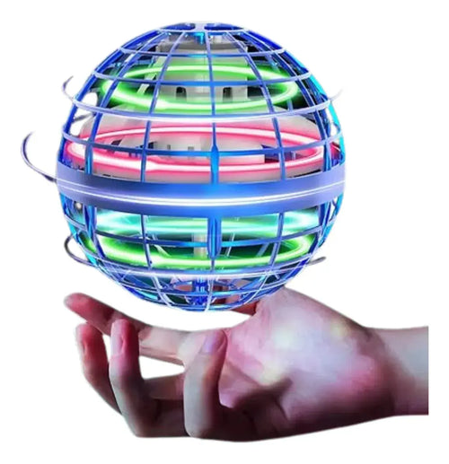 🌀 MagicSpin Voladora LED Carga USB