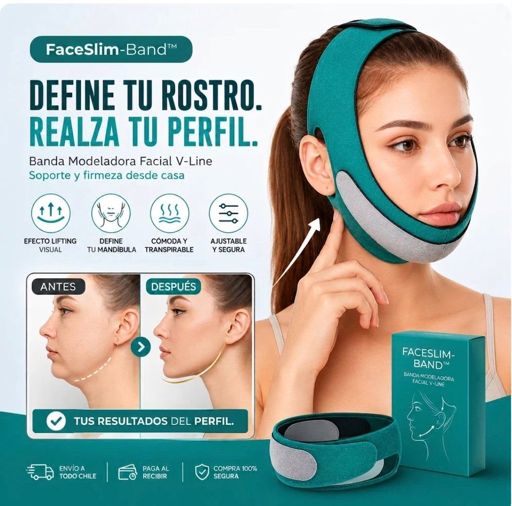 FaceSlim-Band I Faja para Papada y Rostro más definido