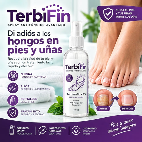 TerbiFin Spray AntiHongos
